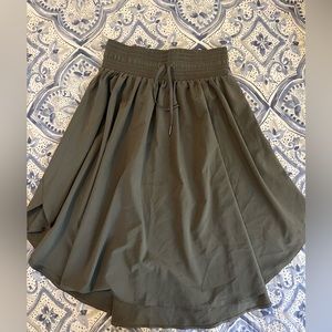 LULULEMON 🍋 Everyday Skirt Olive Green Size 4